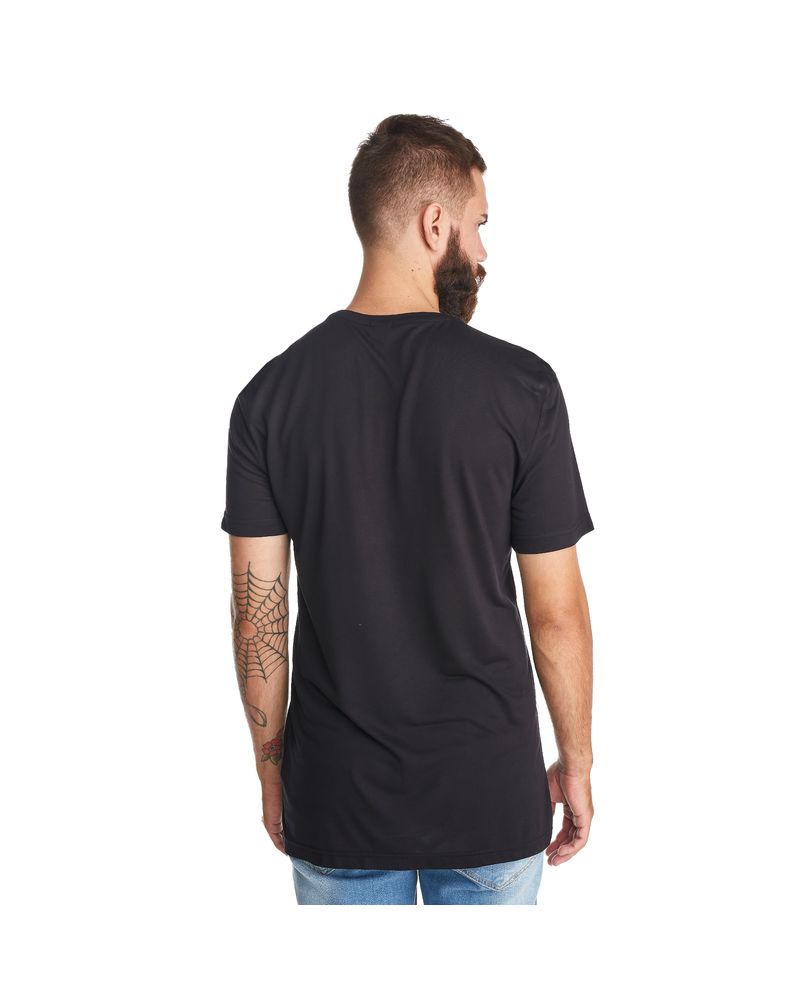 Camiseta Modal Masculina  Travel T-Shirt - Preto –