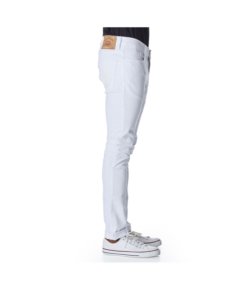 CALÇA MASCULINA JEANS BRANCA