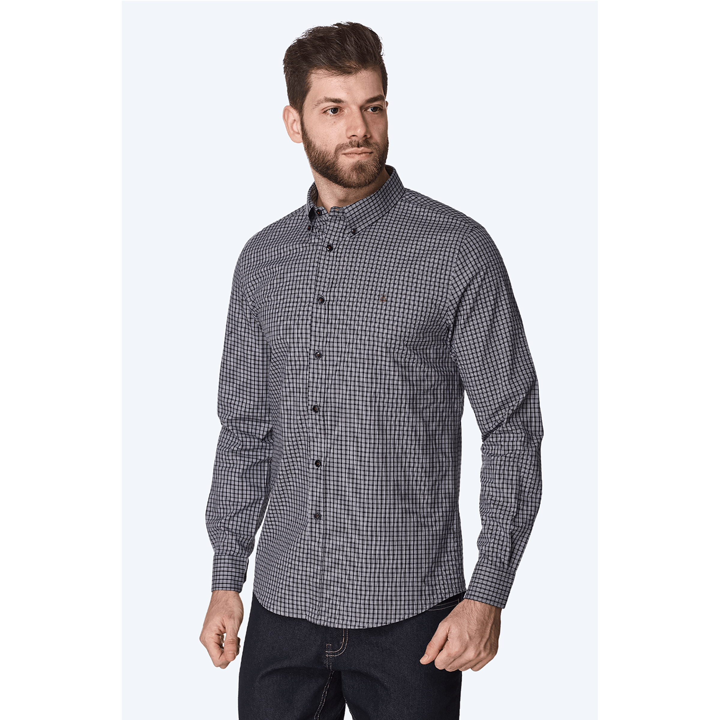 Camisa-Regular-Masculina-Convicto-Xadrez